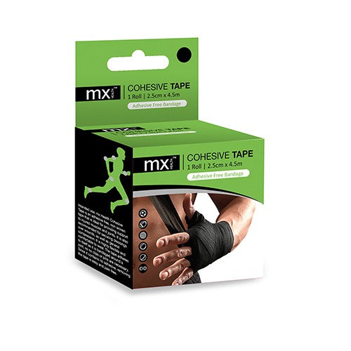 COHESIVE TAPE MX BLACK 2.5CMX4.5CM