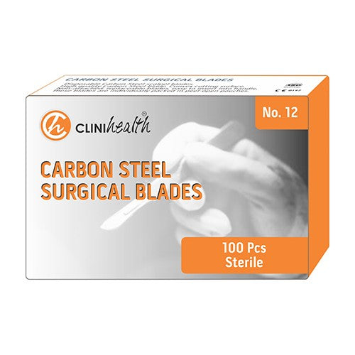 SURGICAL BLADE 12 CLINIHEALTH 100~