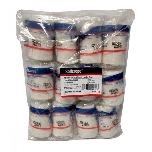 SOFFCREPE 75MMX4M BANDAGE 12~