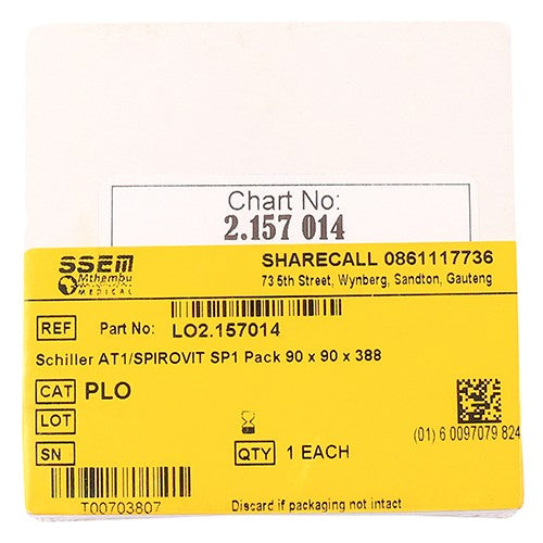 ECG PA 215-7014 1 SCHILLER AT-1 SP-1 1