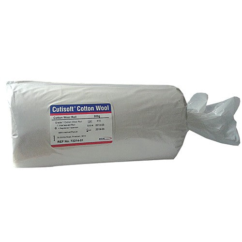 CUTISOFT COTTON WOOL I/LEAVED 500G