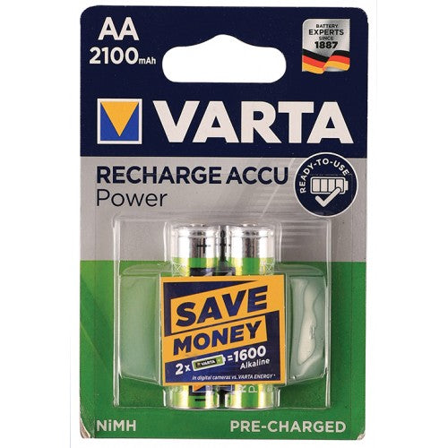 BATTERY RECHARGEABLE AA 2s