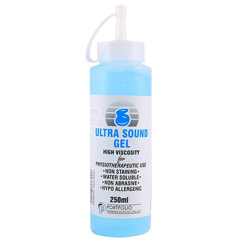 ULTRASOUND GEL HIGH BLUE 250ML PORTFOLIO