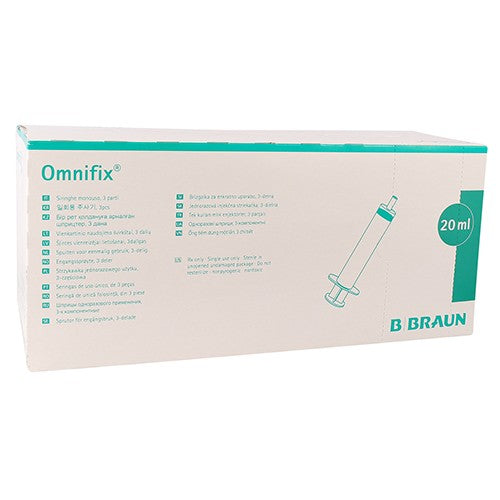 SYRI 20ML LUER LOCK OMNIFIX 100