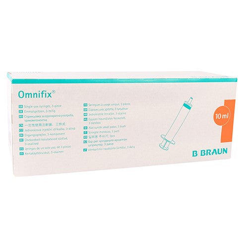 SYRI 10ML 3PART LUER LOCK OMNIFIX 100