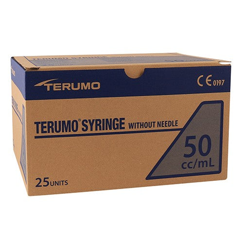 SYRI 50ML LUER LOCK TERUMO 25