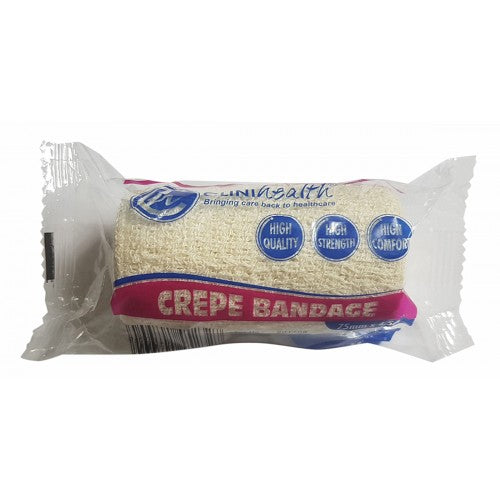 CREPE 75MMX4.5M CLINIHEALTH BANDAGE 1s