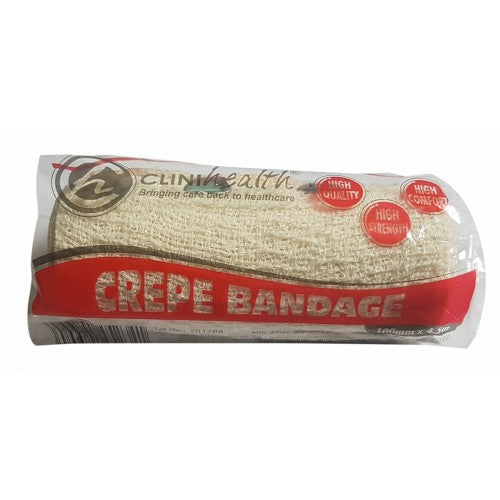 CREPE 100MMX4.5M CLINIHEALTH BANDAGE 1s