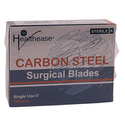 SURGICAL BLADE HEALTHEASE SIZE 21 100s