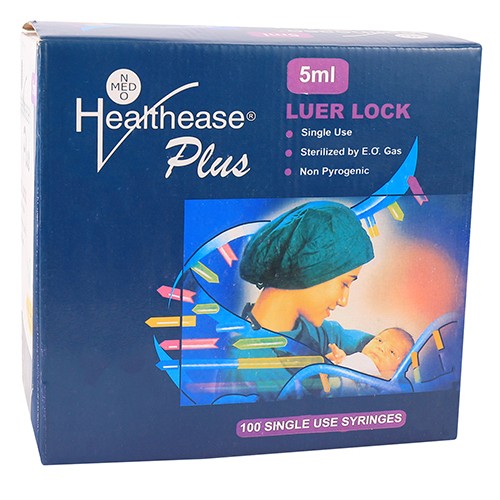 SYRI 5ML L/LOCK 3P LF HEALTHEASE 100