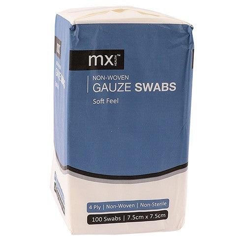 GAUZE 75X75X4PLY N/S MX NON WOVEN 100s