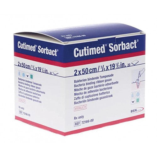 CUTIMED SORBACT RIBBON GAUZ 2CMX50CM 20~